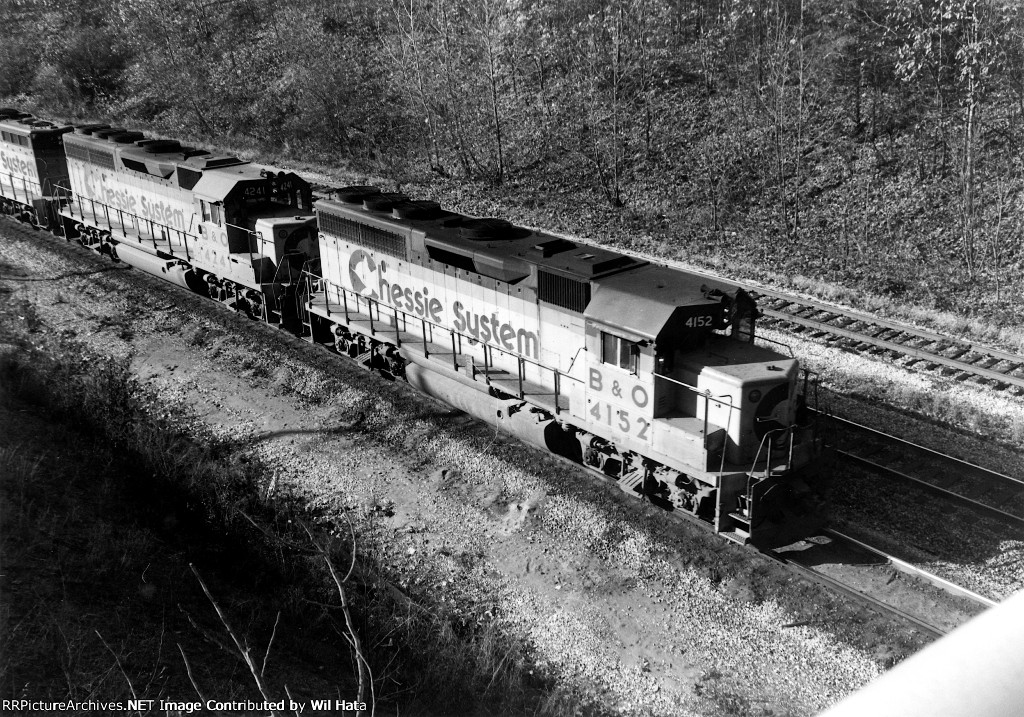 B&O GP40-2 4152